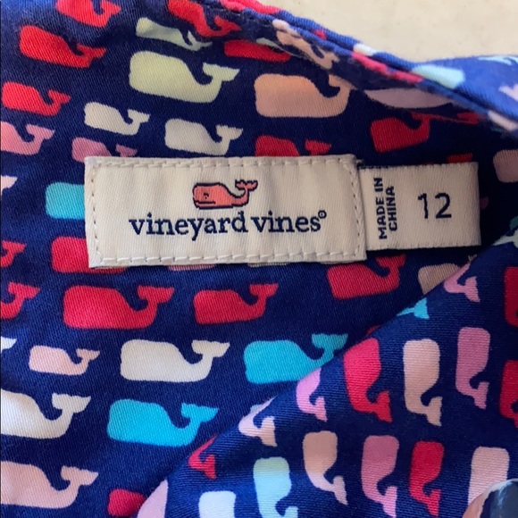 Vineyard Vines Girls Whale Dress - Picture 2 of 4